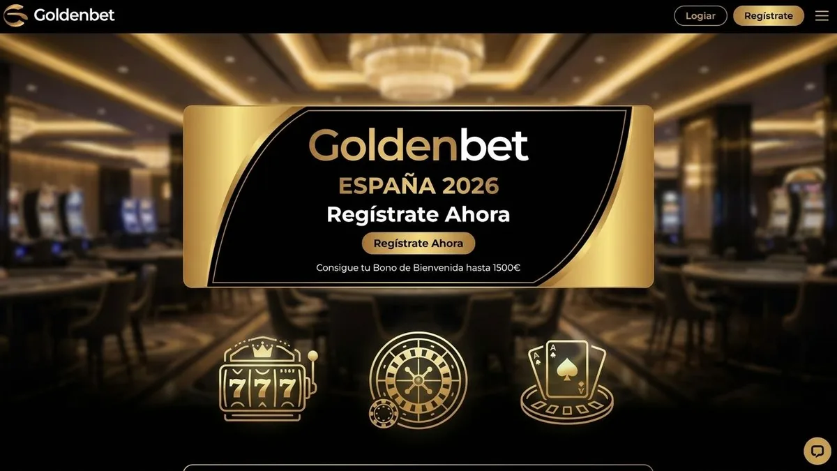 Registro con bono en Goldenbet
